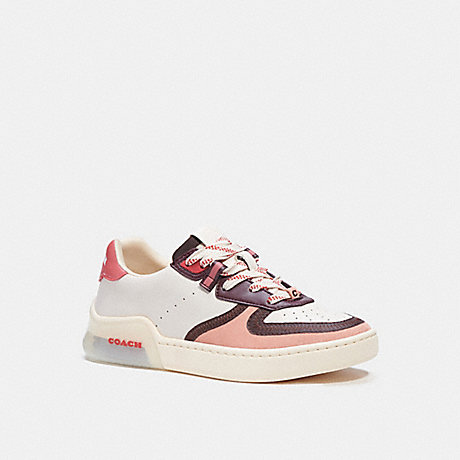 COACH G5045 Citysole Court Sneaker OPTIC-WHITE/-CANDY-PINK