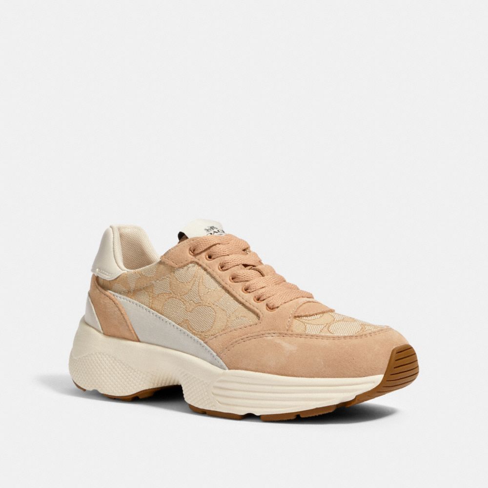 C152 TECH RUNNER - LIGHT KHAKI/CHALK - COACH G5057