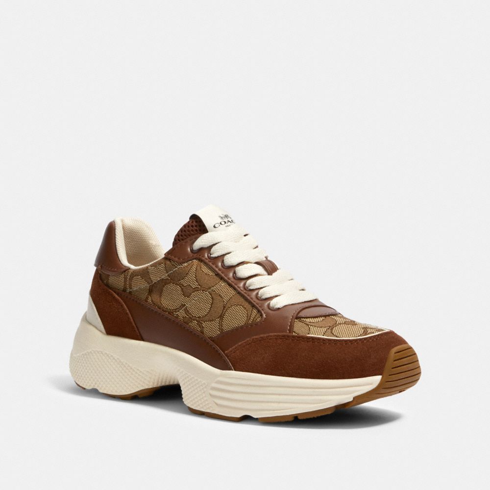 C152 TECH RUNNER - G5057 - KHAKI/SADDLE