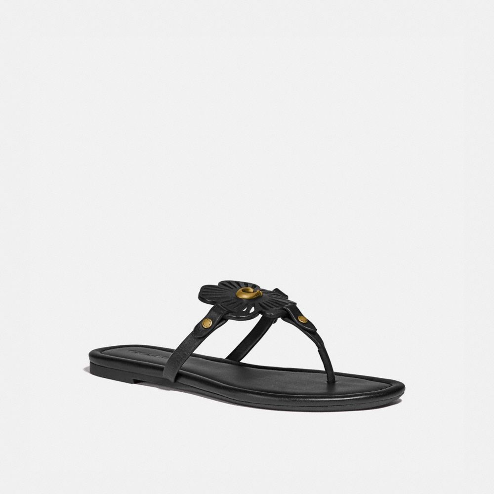 JULIA SANDAL - BLACK - COACH G5058