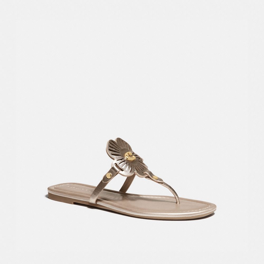 COACH JULIA SANDAL - CHAMPAGNE - G5059