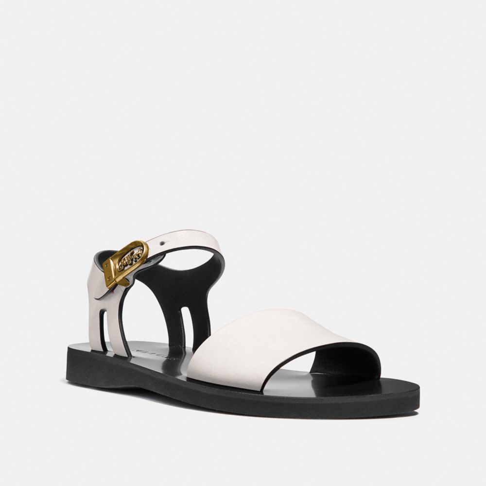 ANKLE STRAP SANDAL - CHALK - COACH G5065