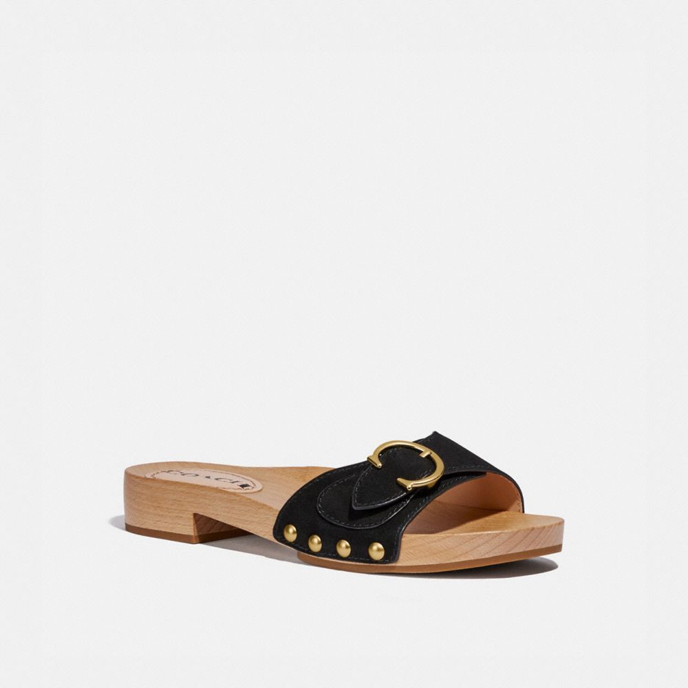 COACH G5077 - BLEEKER SANDAL BLACK