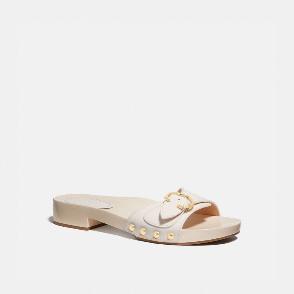 COACH G5078 Bleeker Sandal WHITE