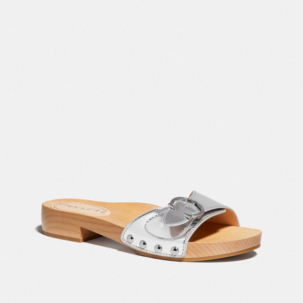 BLEEKER SANDAL - SILVER - COACH G5079