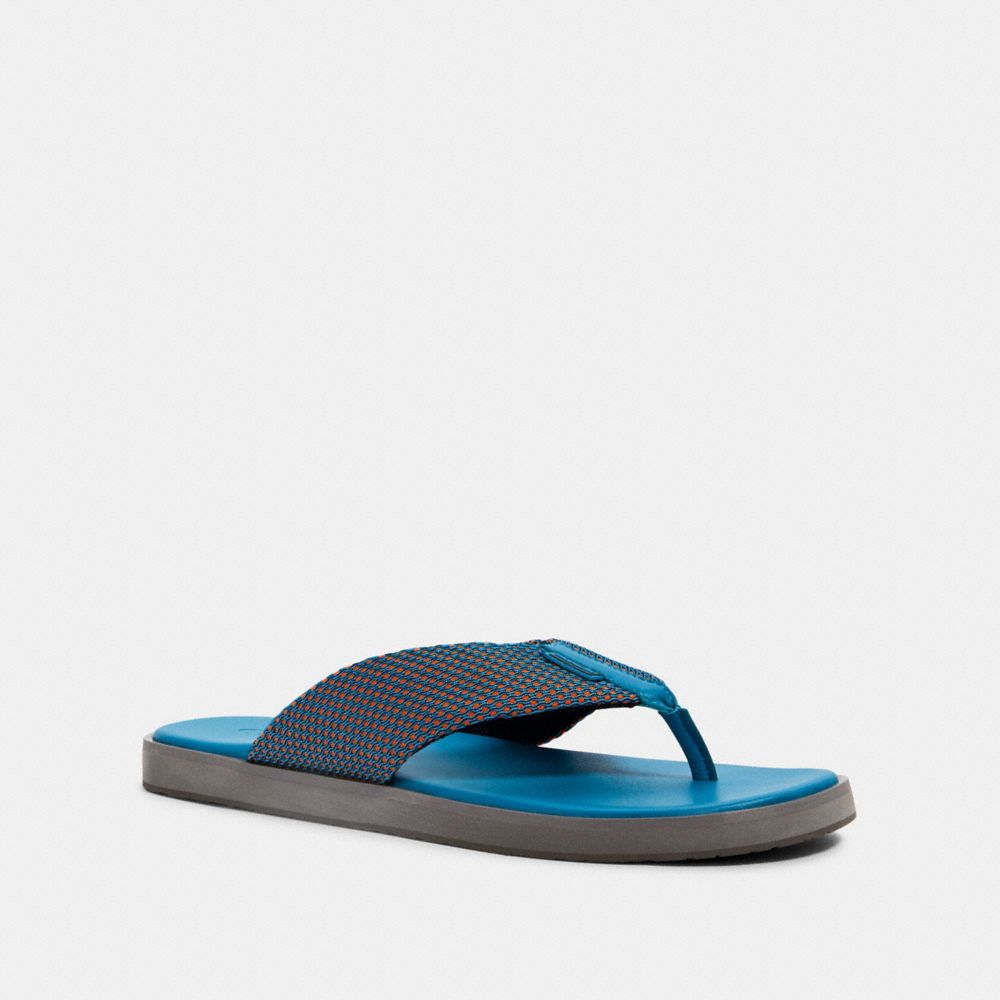 FLIP FLOP - TURQUOISE - COACH G5117