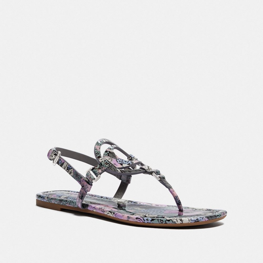 JERI SANDAL - G5122 - LILAC/GREY