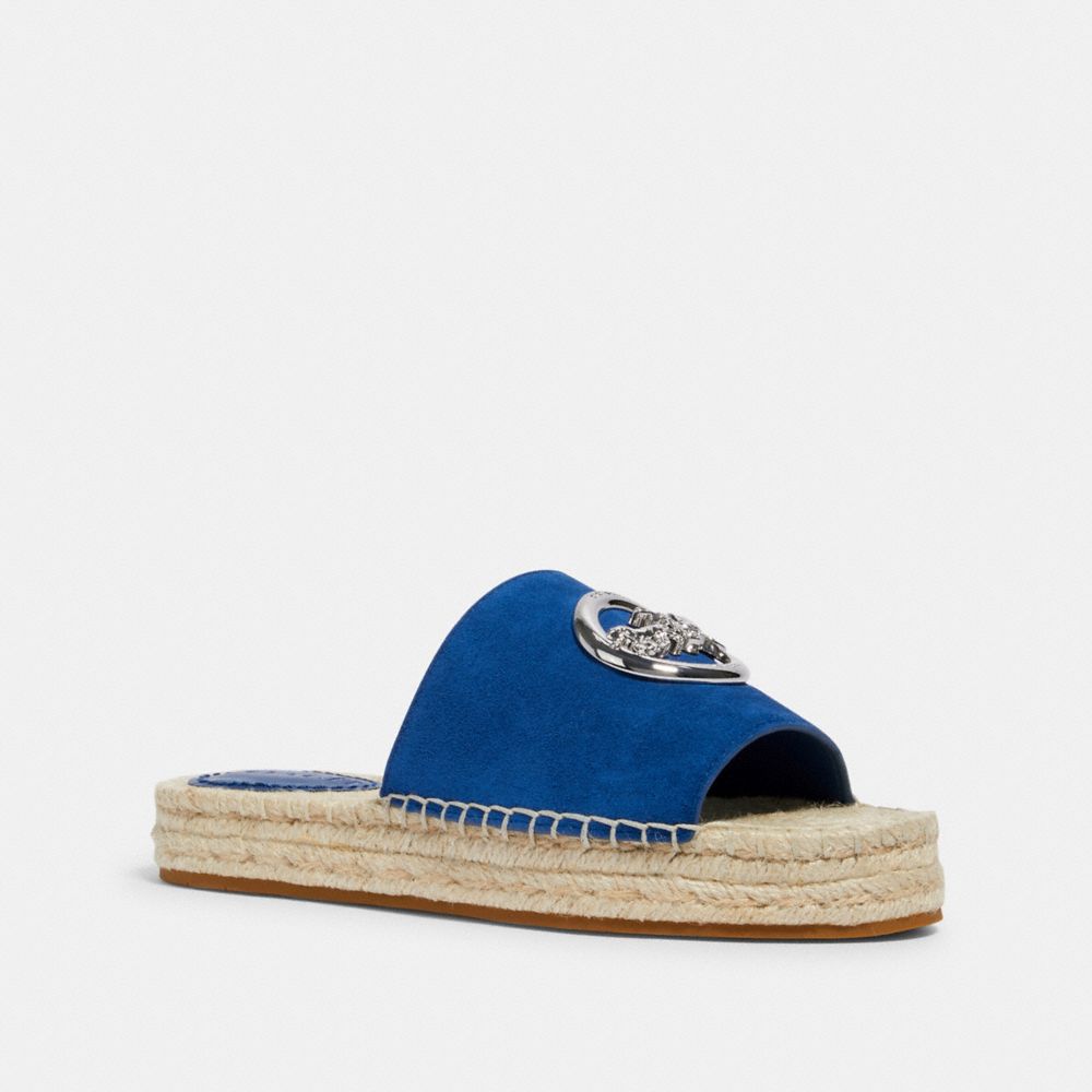 COACH CAMILLE ESPADRILLE - OCEAN - G5129