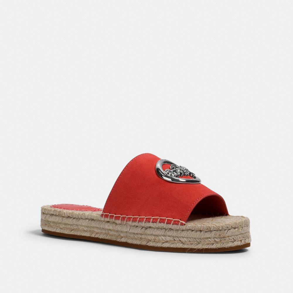 COACH G5129 CAMILLE ESPADRILLE SALMON