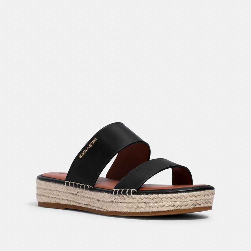 COACH G5131 FRANCA ESPADRILLE BLACK