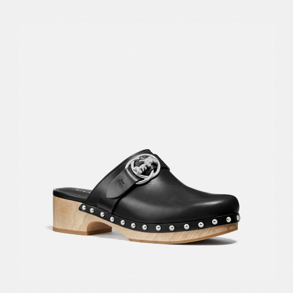 COACH G5158 Freya Clog BLACK