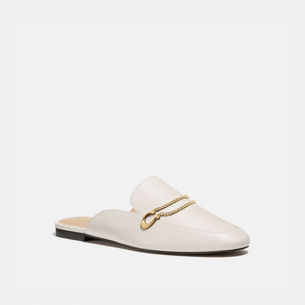 SAWYER SLIDE LOAFER - CHALK - COACH G5165