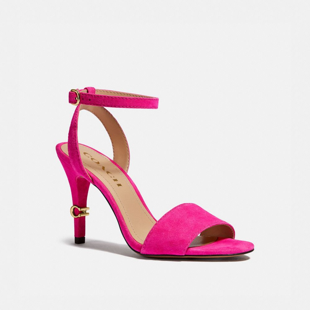 COACH REGINA SANDAL - SHOCKING PINK - G5166