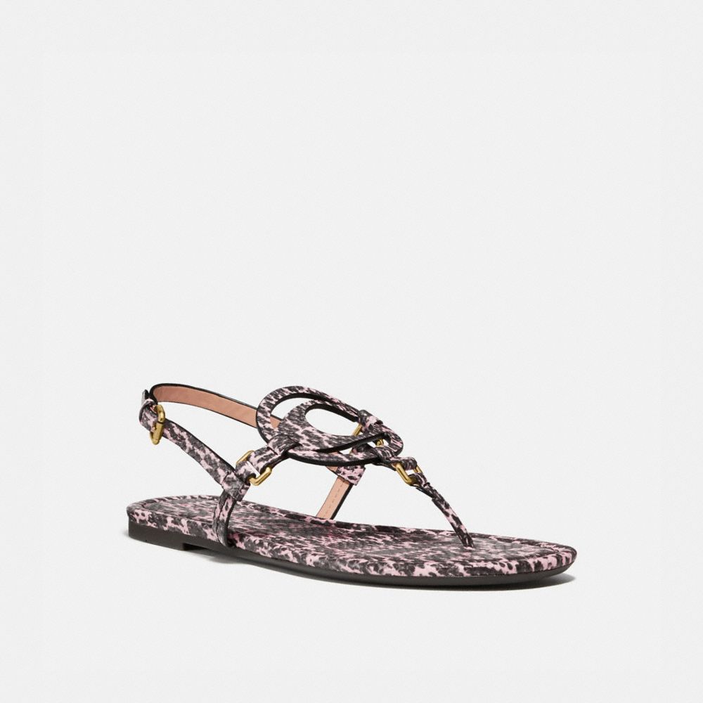 COACH G5192 Jeri Sandal AURORA