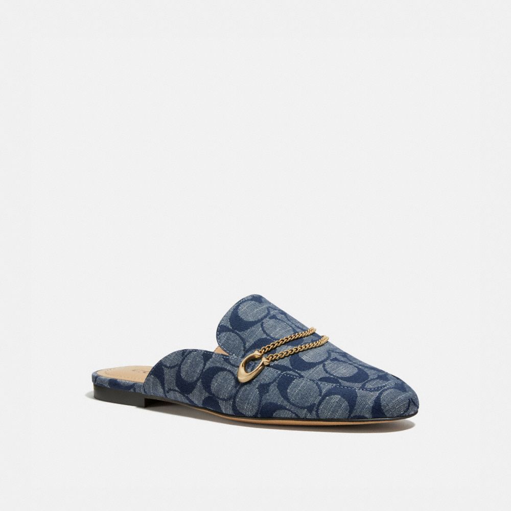 COACH SAWYER SLIDE LOAFER - CHAMBRAY - G5256