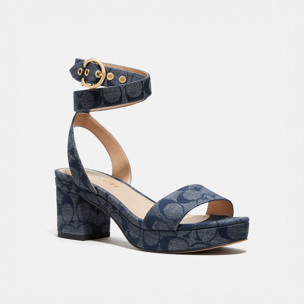 SERENA SANDAL - CHAMBRAY - COACH G5257