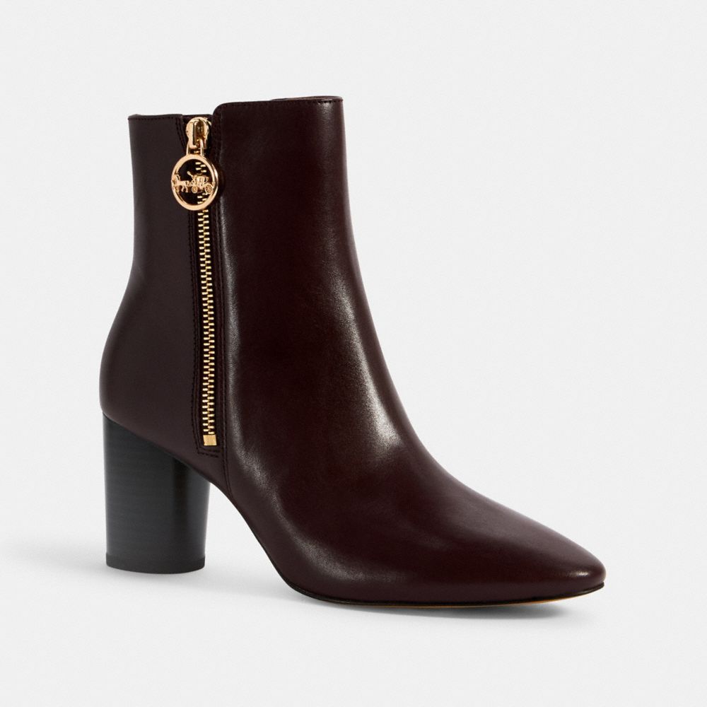 IRIS BOOTIE - CRANBERRY - COACH G5303