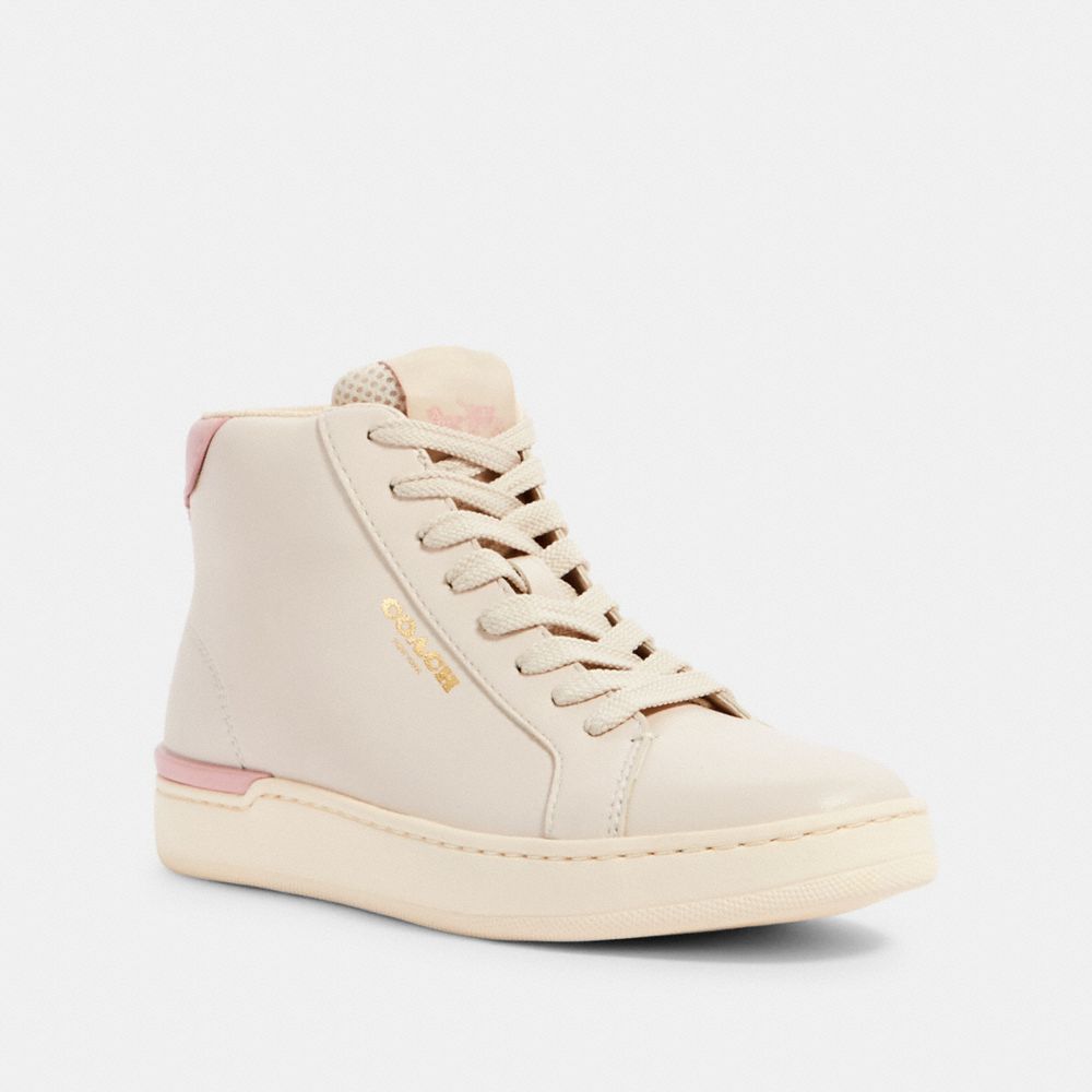 CLIP HIGH TOP SNEAKER - G5366 - CHALK/BLOSSOM