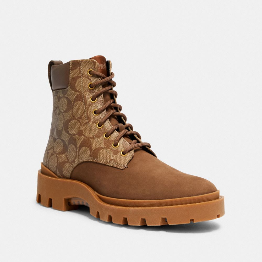 COACH CITYSOLE BOOT - KHAKI FADED BIRCH - G5529