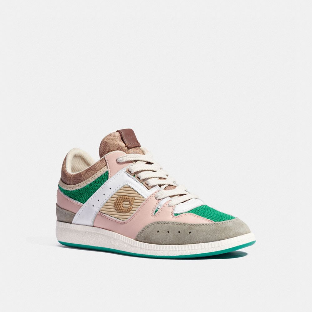 COACH CITYSOLE MID TOP SNEAKER - BLUSH PINK/TAN - G5557