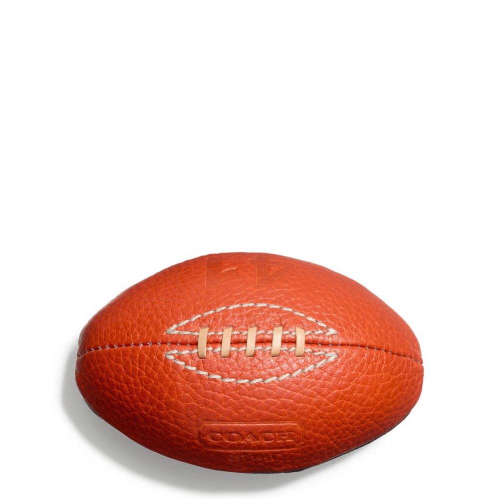 COACH ir7622 FOOTBALL PAPERWEIGHT 