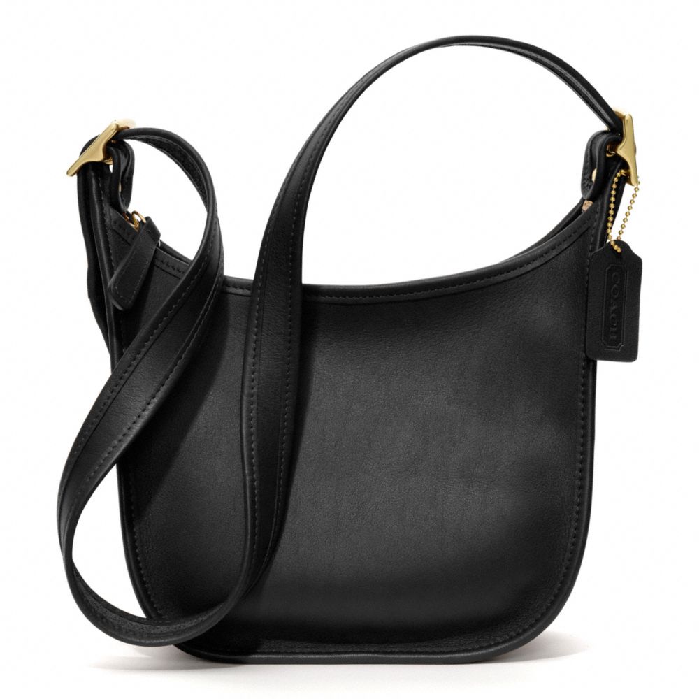 COACH JANICES LEGACY BAG IN LEATHER - BLACK - IR9950
