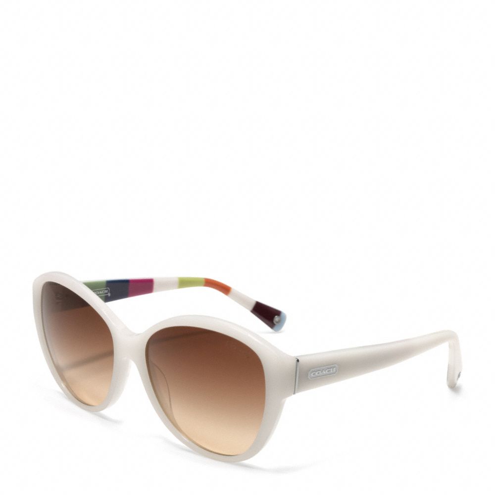 COACH ABIGAIL SUNGLASSES - WHITE - l011