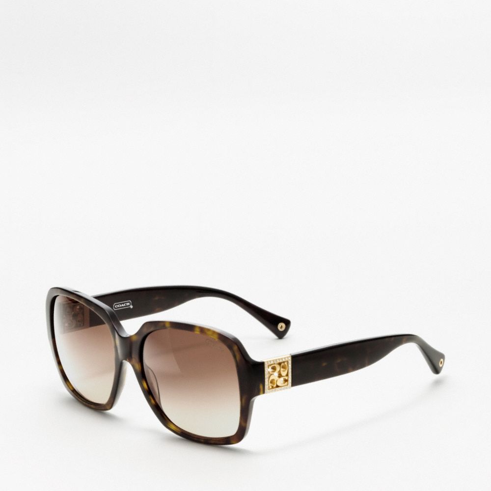 COACH L015 Adelle DARK TORTOISE