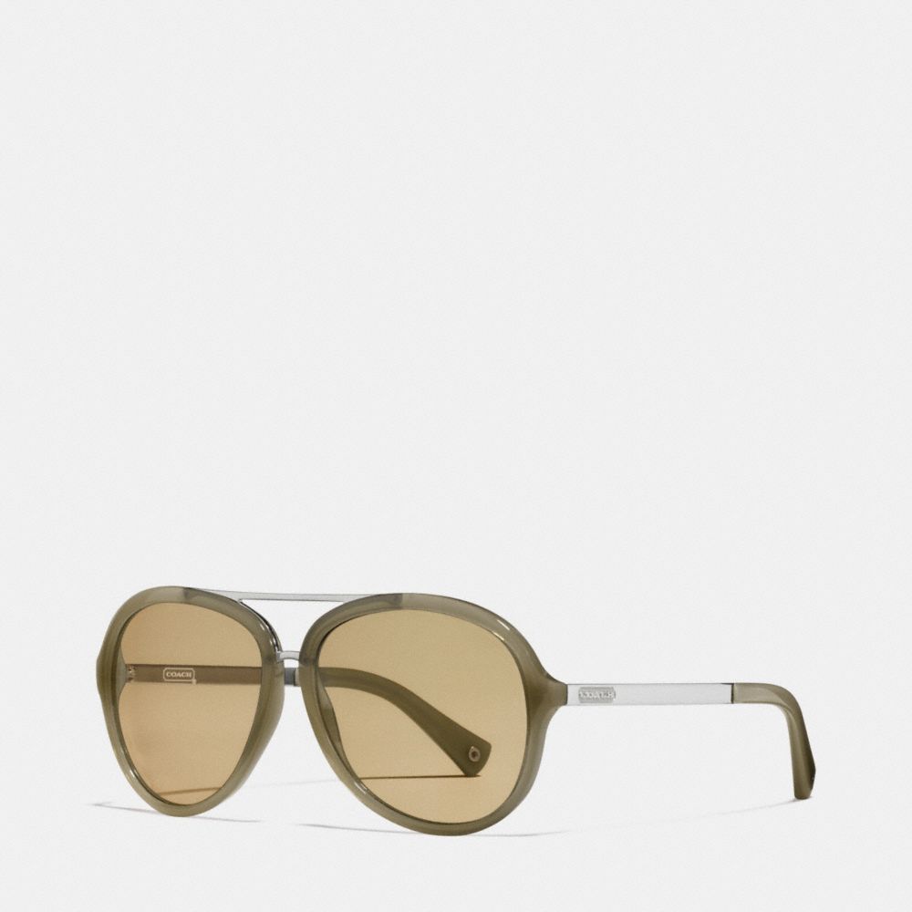 COACH L050 - KENDRA SUNGLASSES MILKY OLIVE