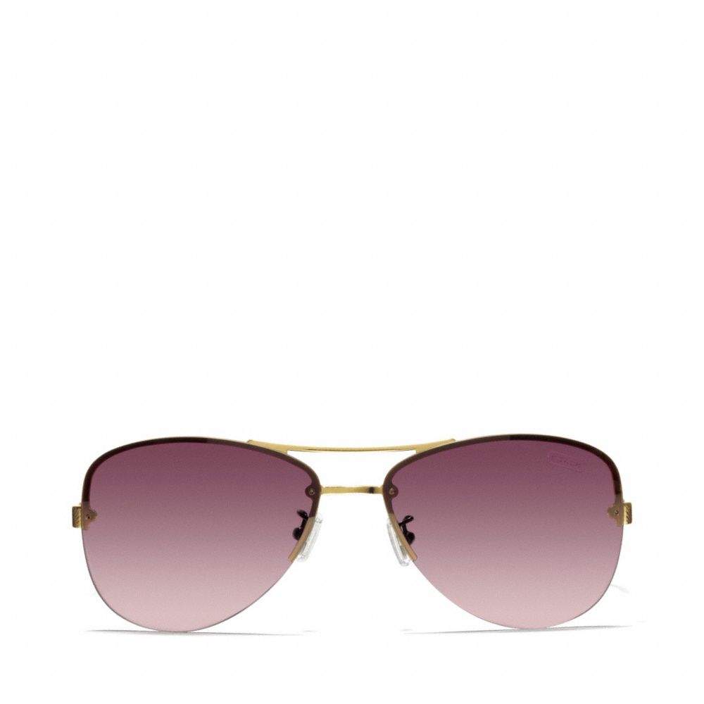 COACH L056 Jasmine Sunglasses GOLD/PINK