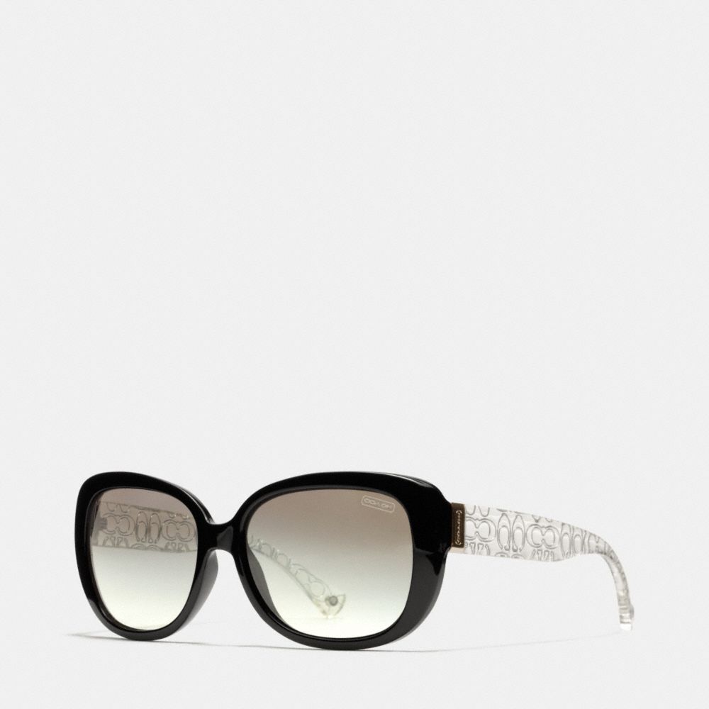 COACH L067 Laurin Sunglasses BLACK
