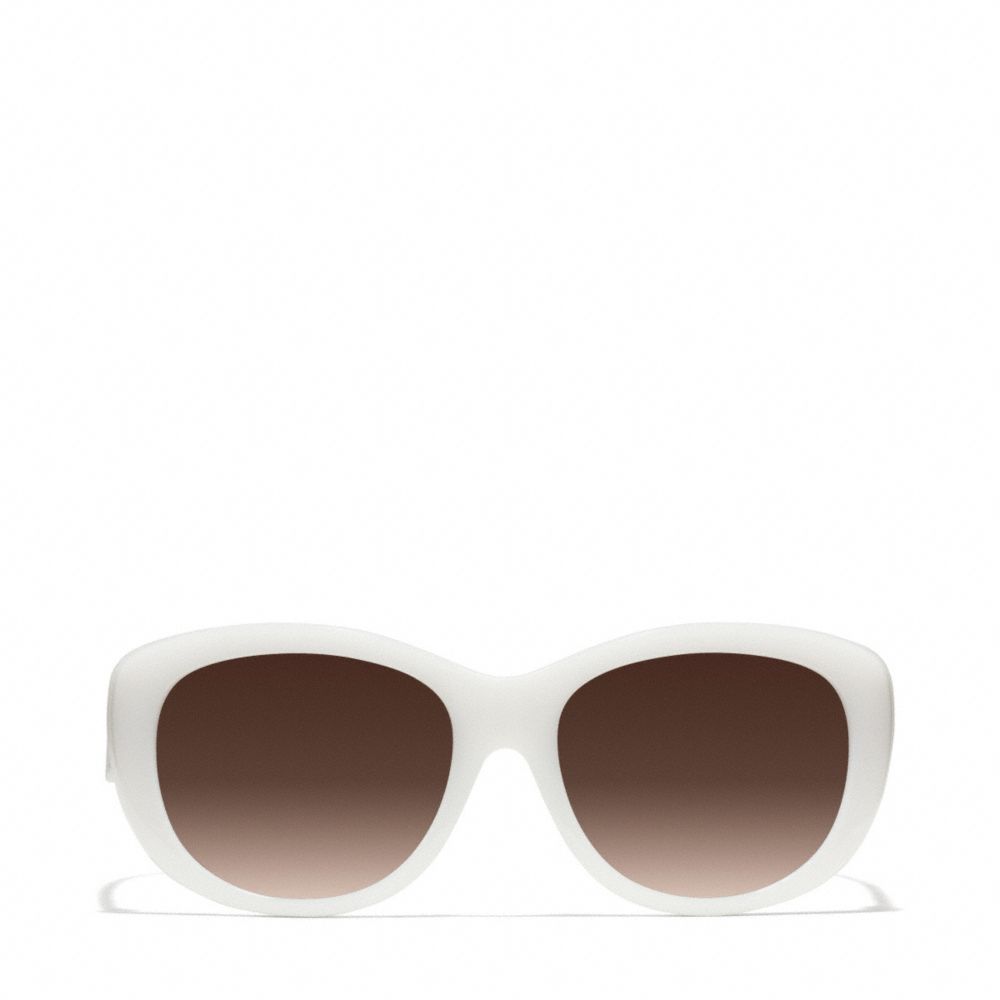 DARCY SUNGLASSES - l071 - MLKY WHT/LT BRN HORN