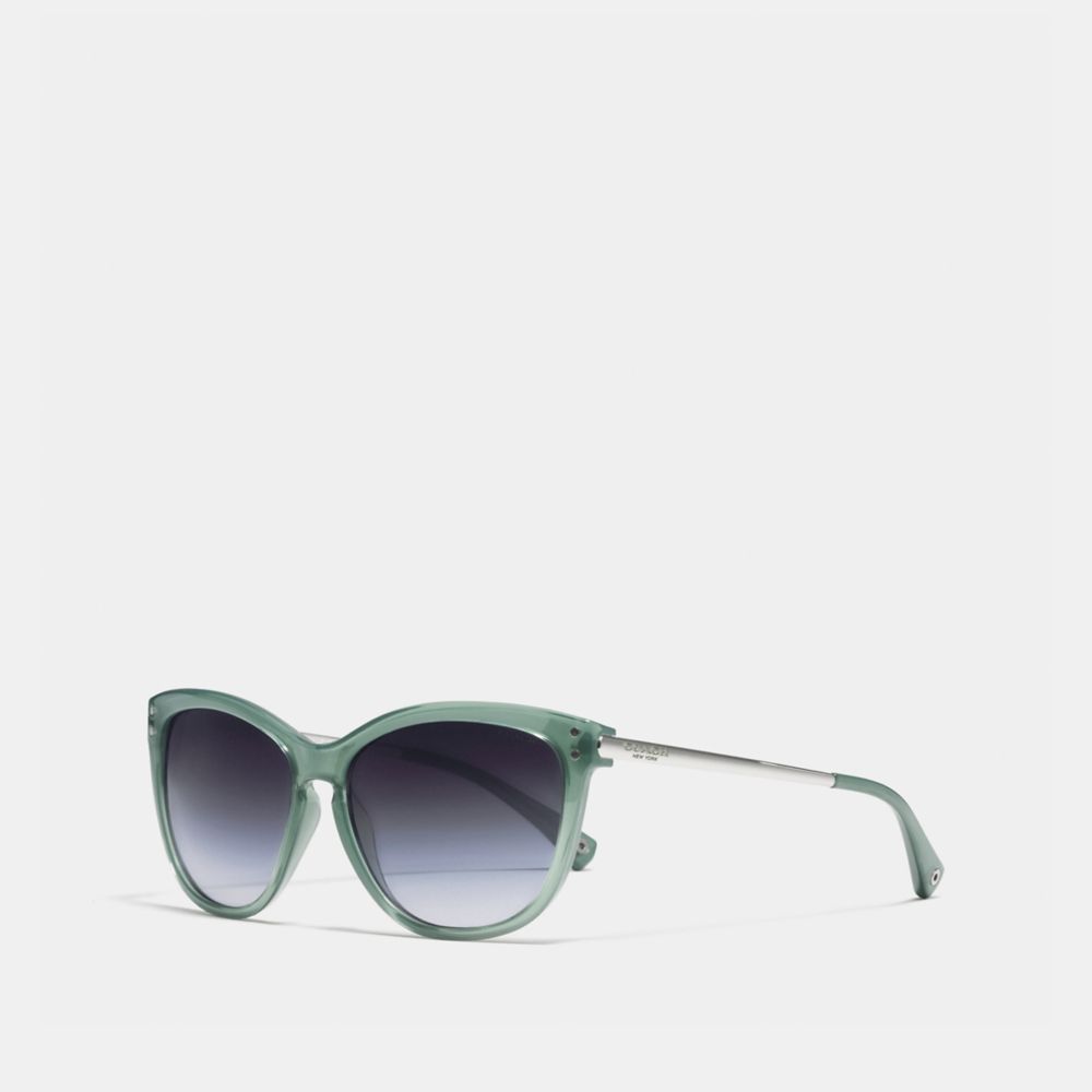 CELIA SUNGLASSES - l072 - SEAFOAM/SILVER