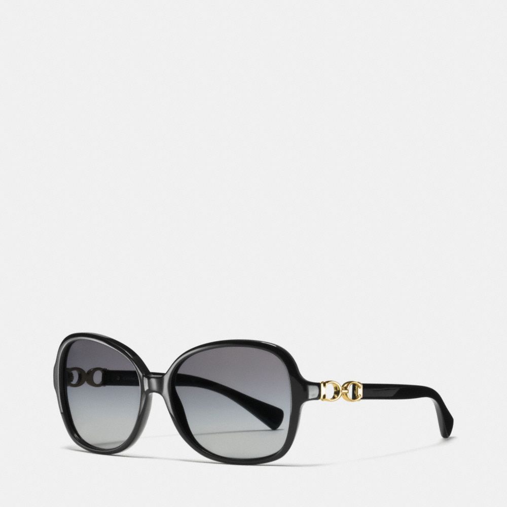 COACH L096 - COLE SUNGLASSES BLACK