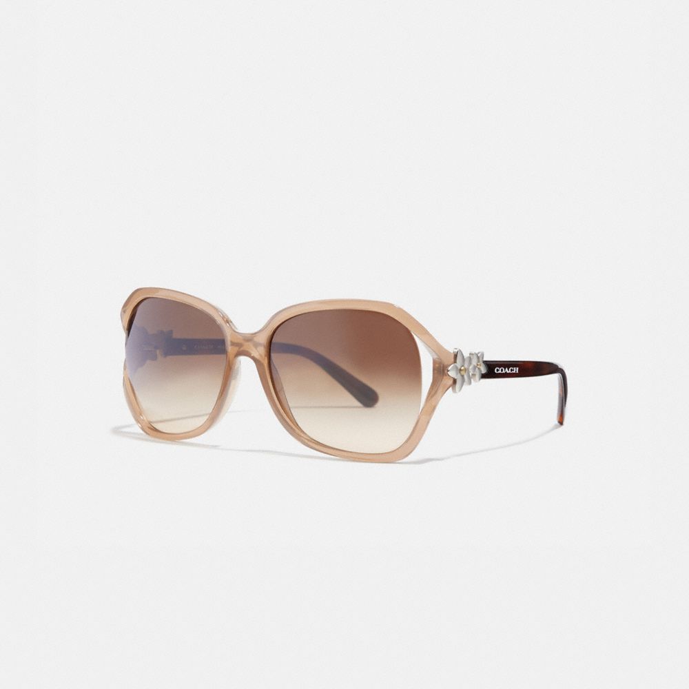 alexa square sunglasses coach