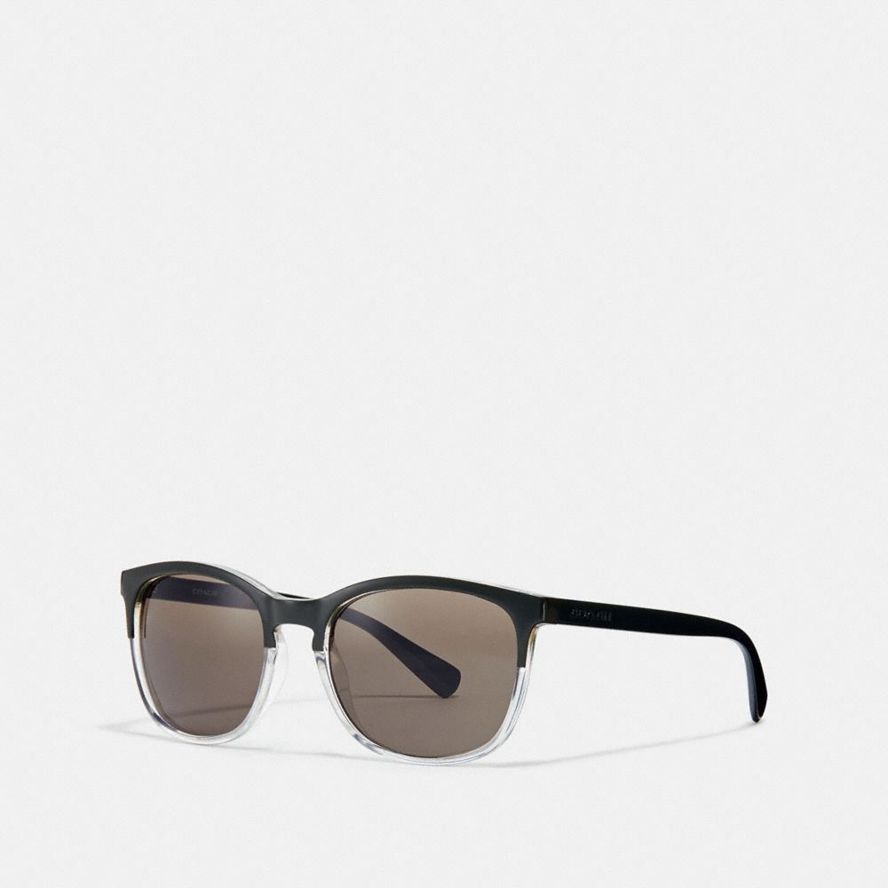 BRANT SUNGLASSES - OLIVE CRYSTAL/OLIVE - COACH L1607