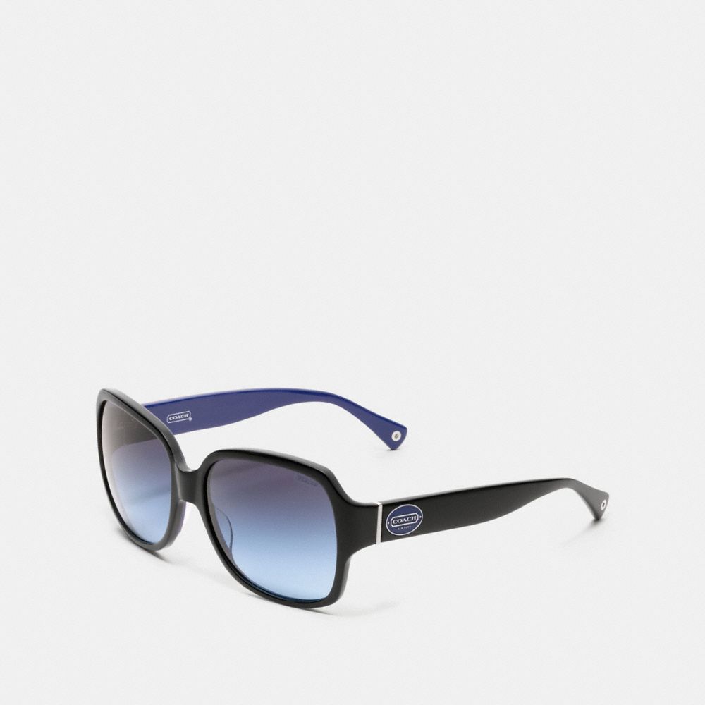 COACH L529 Bridget Sunglasss BLACK/BLUE