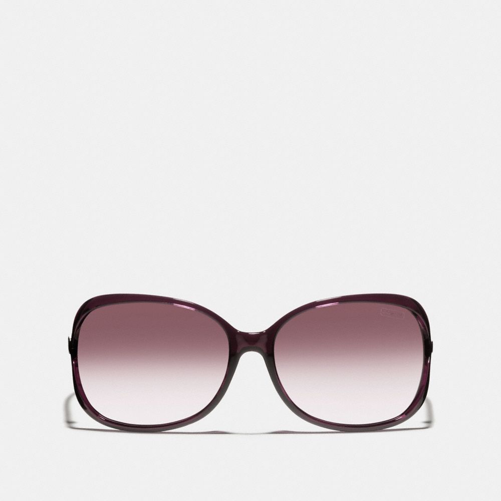 COACH L541 Evita Sunglasses PURPLE