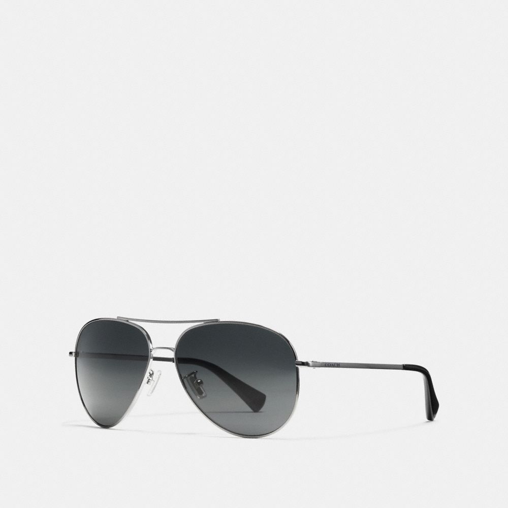 COACH L806 Mercer Sunglasses GUNMETAL