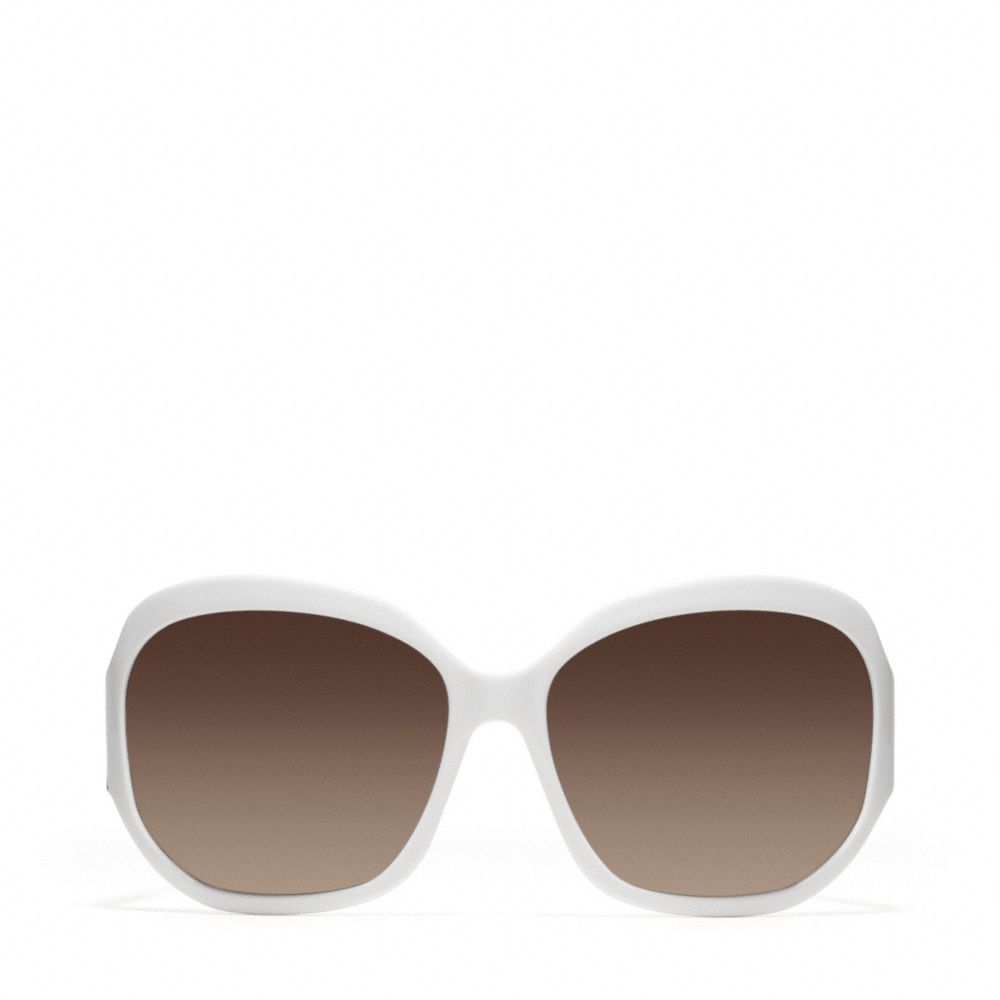COACH L904 Arabella Sunglasses WHITE