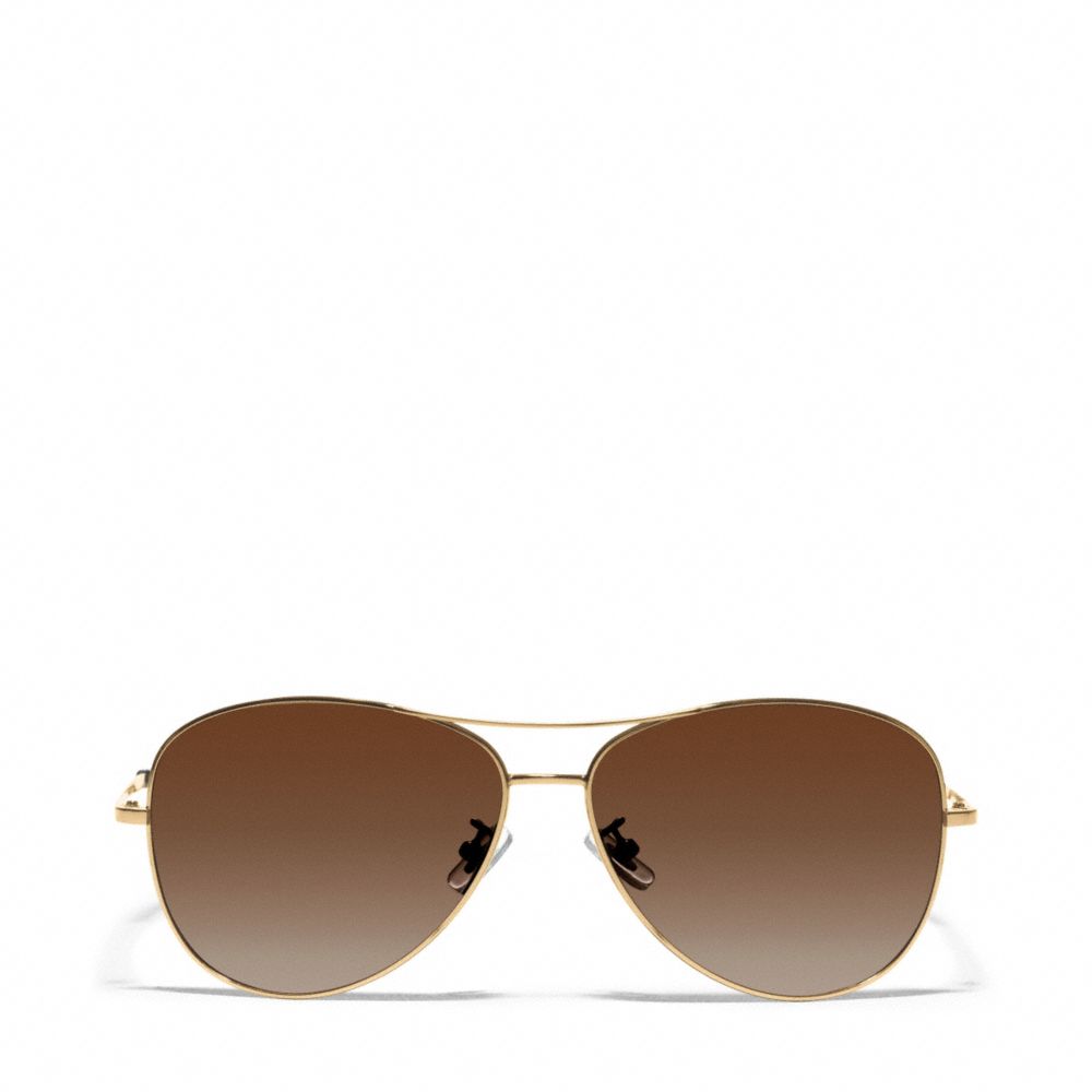 COACH JACLYN SUNGLASSES - GOLD - l915