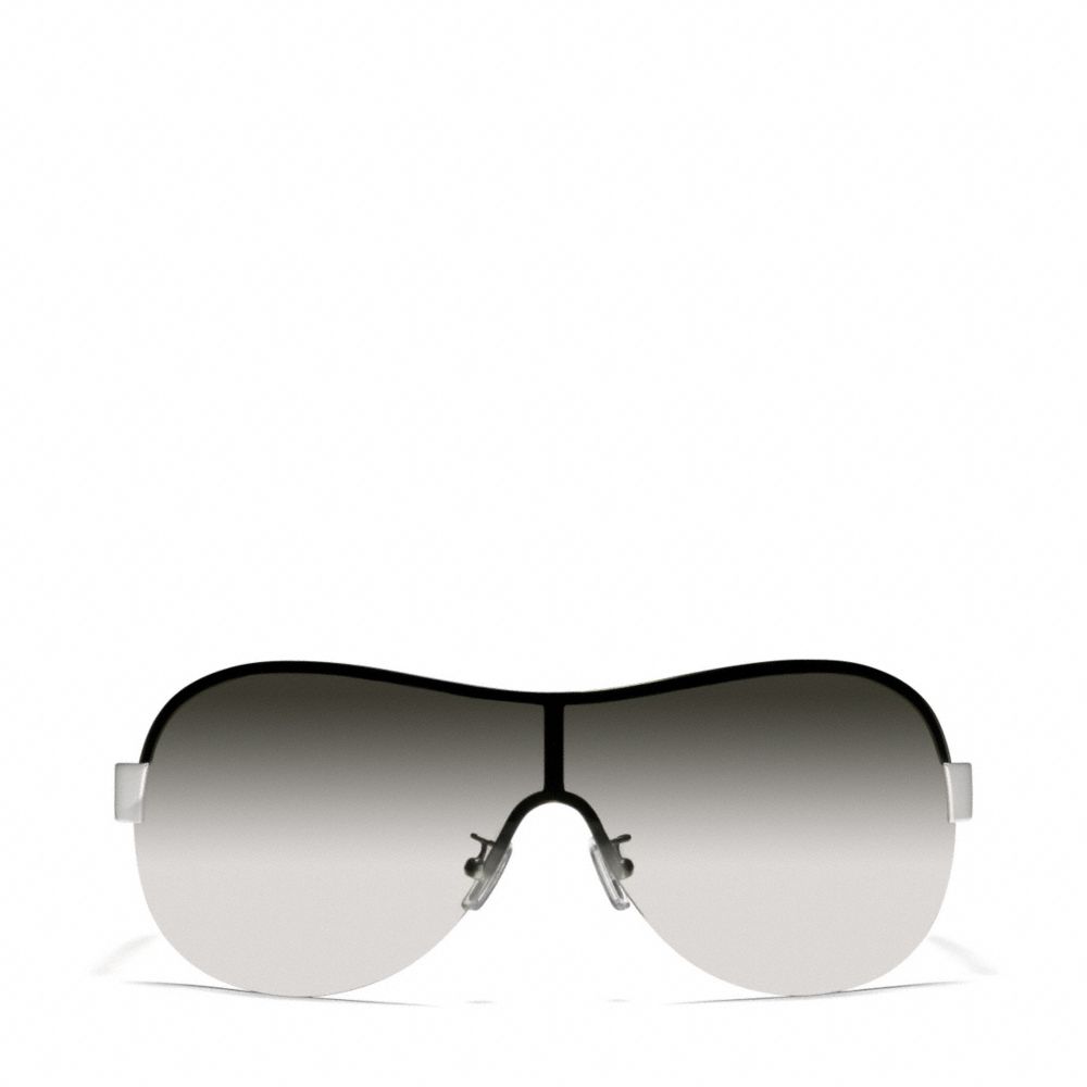 LIANA SUNGLASSES - SILVER/BLACK - COACH L921