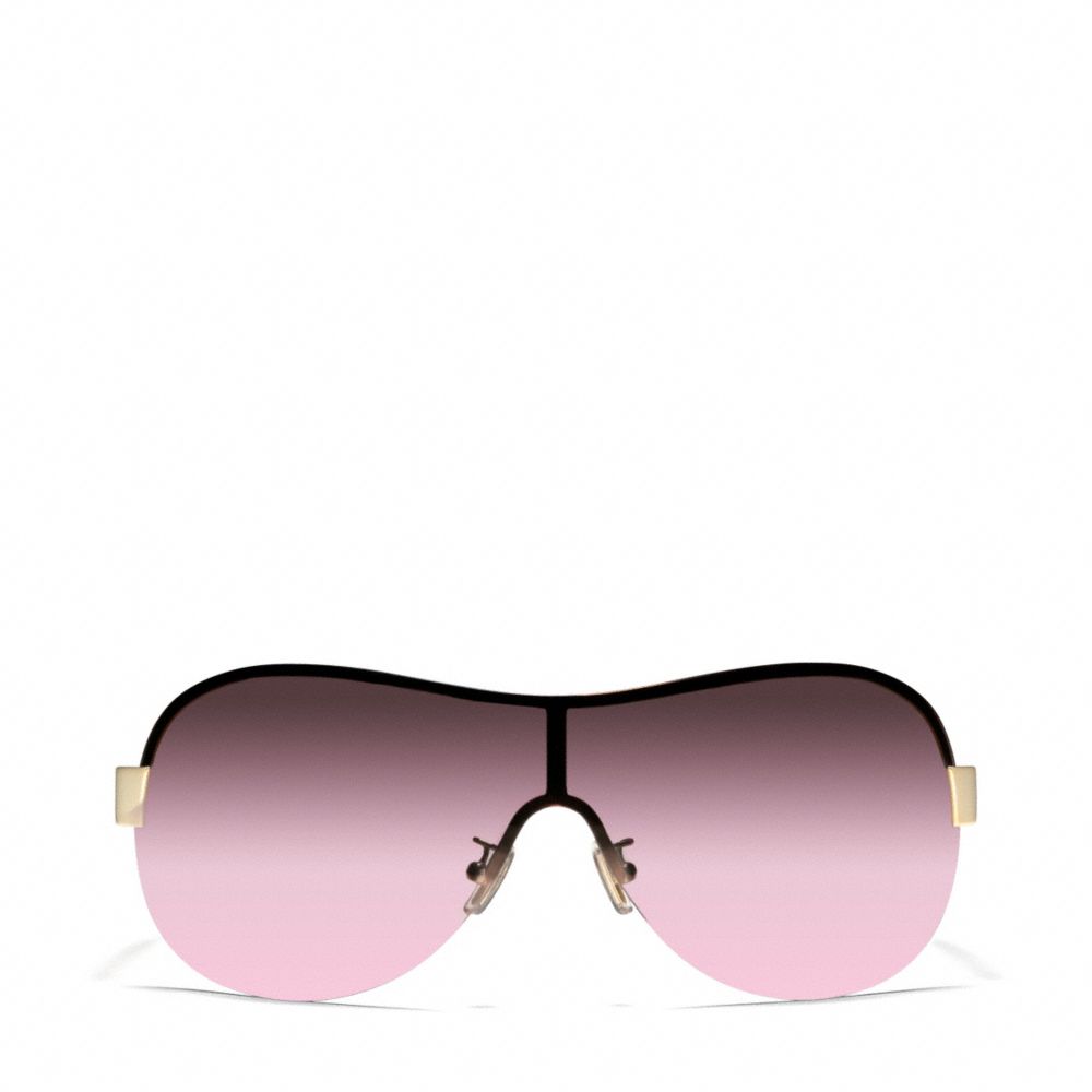 LIANA SUNGLASSES - GOLD/DARK TORTOISE - COACH L921