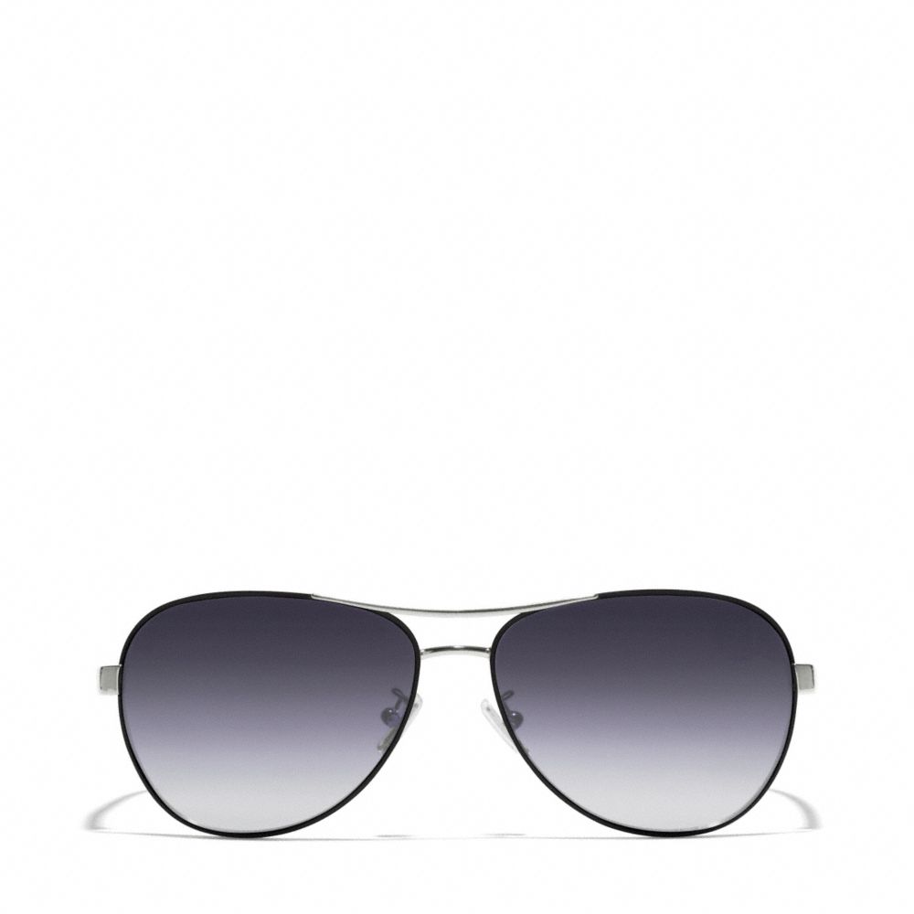 KIERA SUNGLASSES - l925 -  SILVER/BLACK