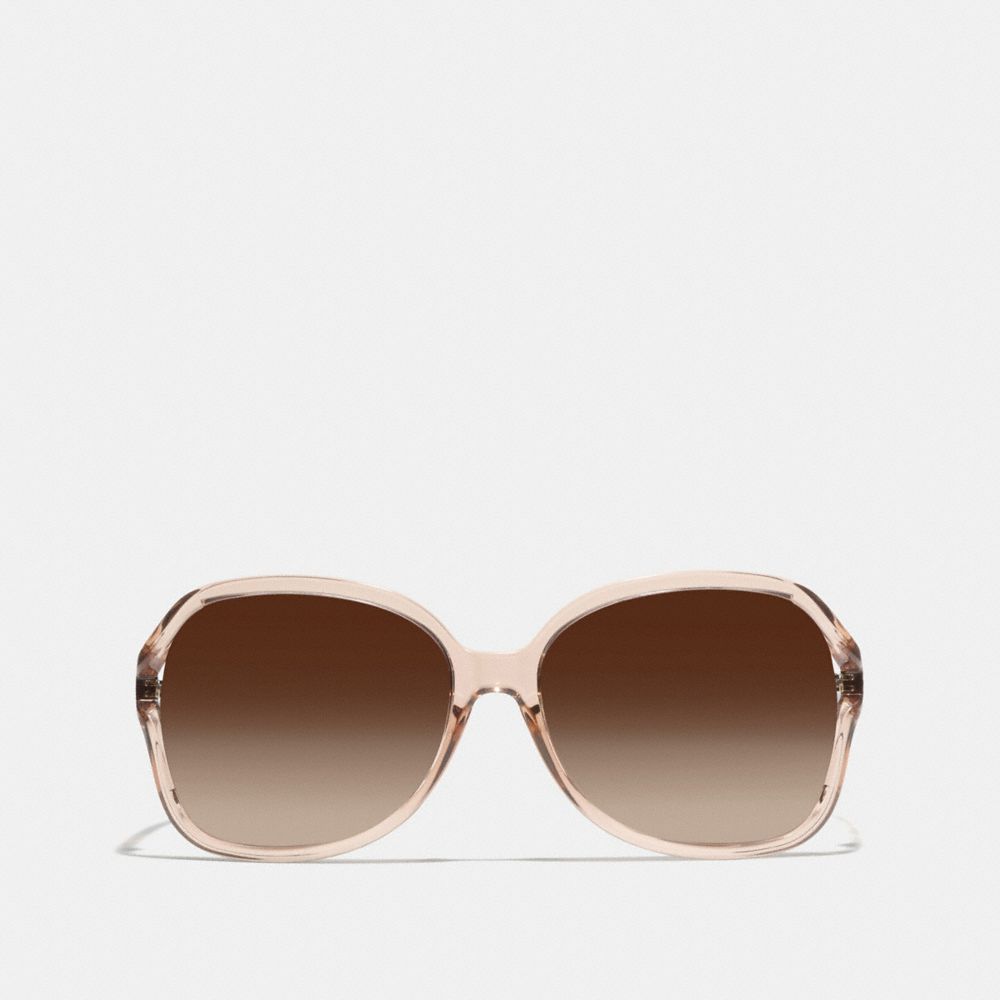 SELMA SUNGLASSES - BROWN CRYSTAL/DARK TORTOISE - COACH L927