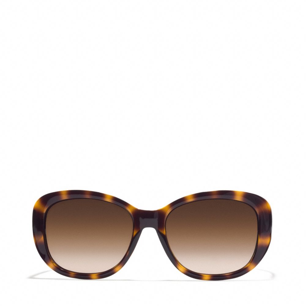 BERNICE SUNGLASSES - DARK TORTOISE/BROWN CRYSTAL - COACH L931