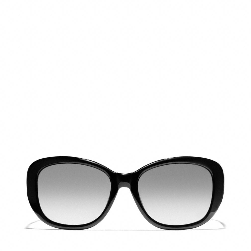 COACH BERNICE SUNGLASSES - BLACK/BLACK CRYSTAL - l931