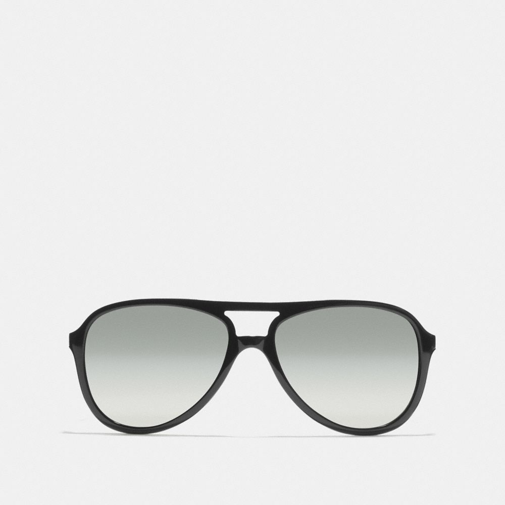 COACH L933 Irma Sunglasses BLACK/SILVER