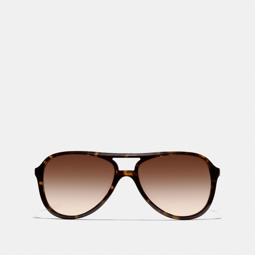 COACH L933 Irma Sunglasses DARK TORTOISE/GOLD