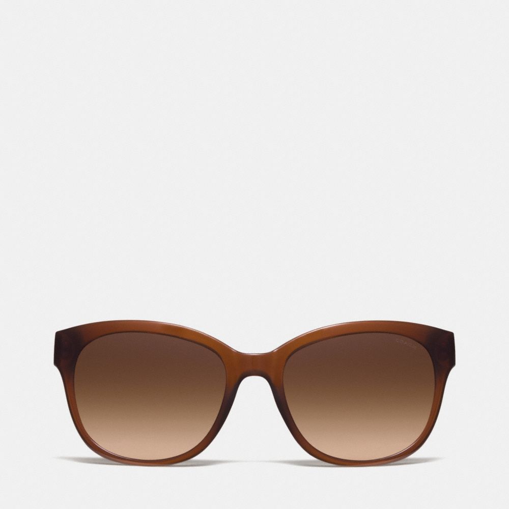 COACH CAILIN SUNGLASSES - MILKY SAD/DK TORTOISE - l937